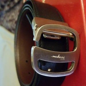 Mens Salvatore Ferragamo reversible belt